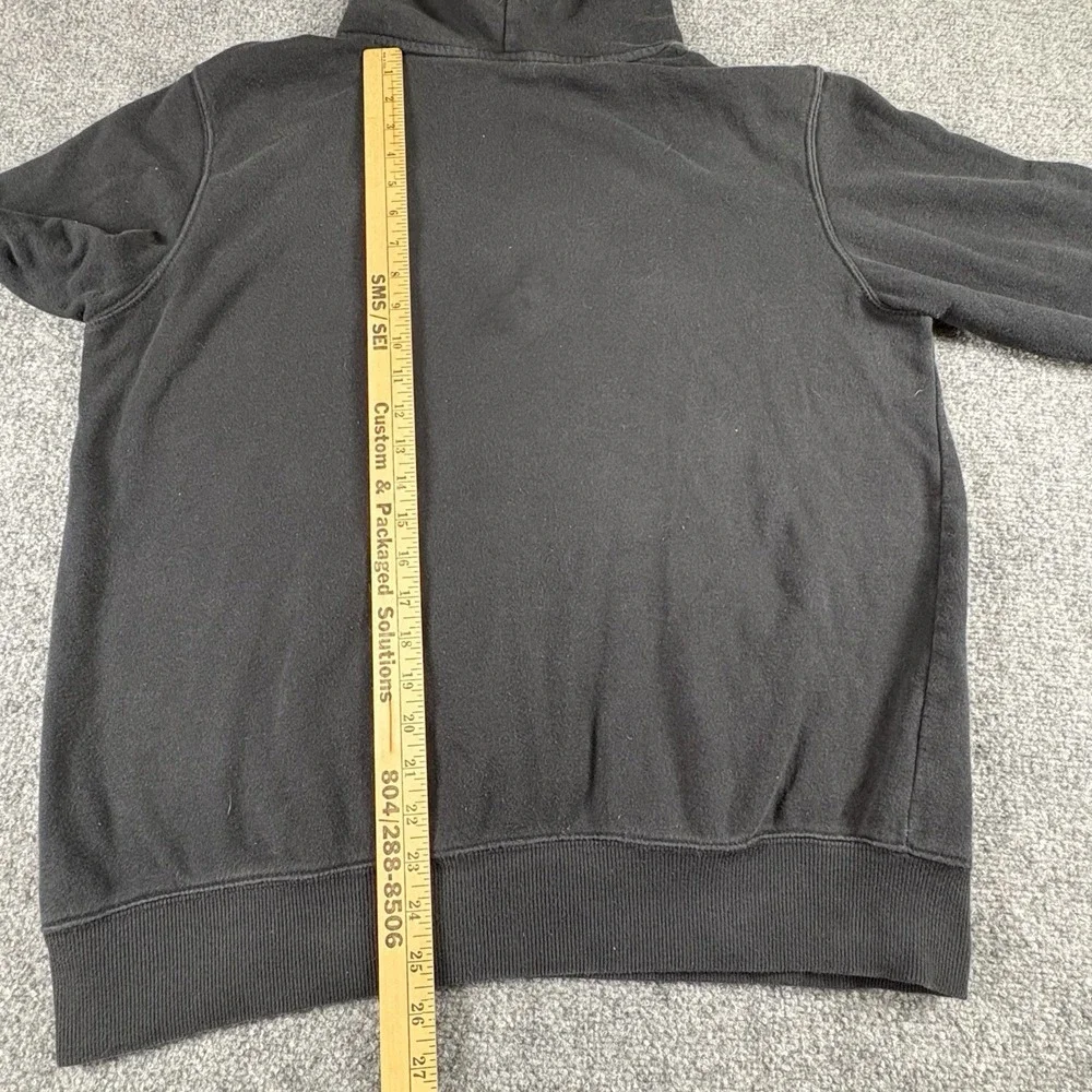 The North Face Hoodie Men M Black Logo Pullover Grunge Streetwear Gorpcore Hike